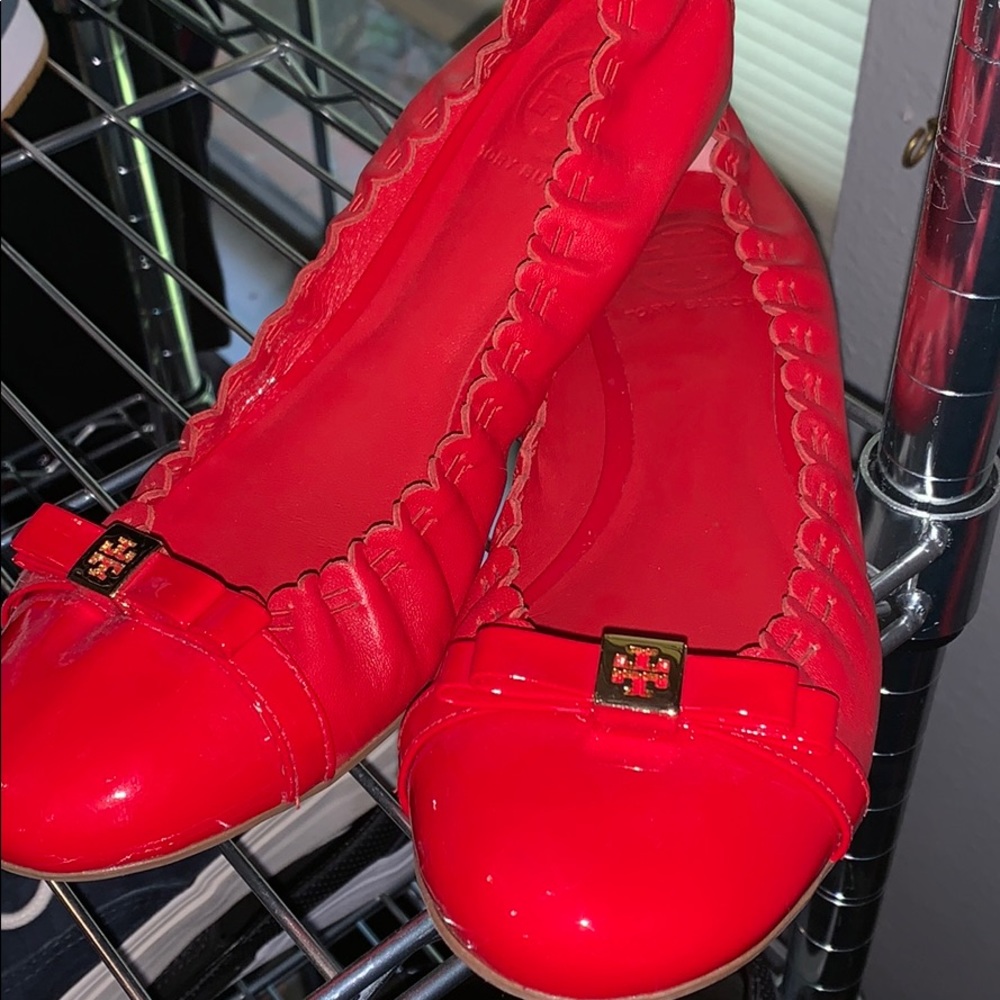 Red Tory burch flats